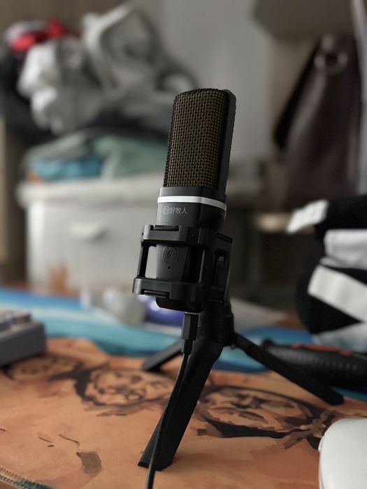 Микрофон + подарок logitech g102
