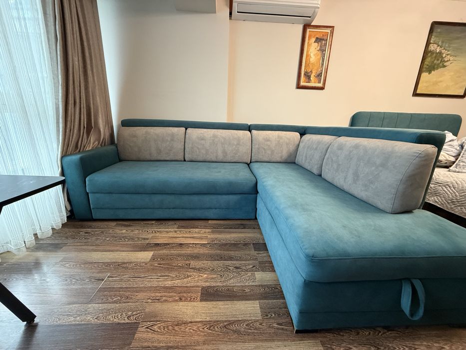 Разтегателен диван от две части 250х190