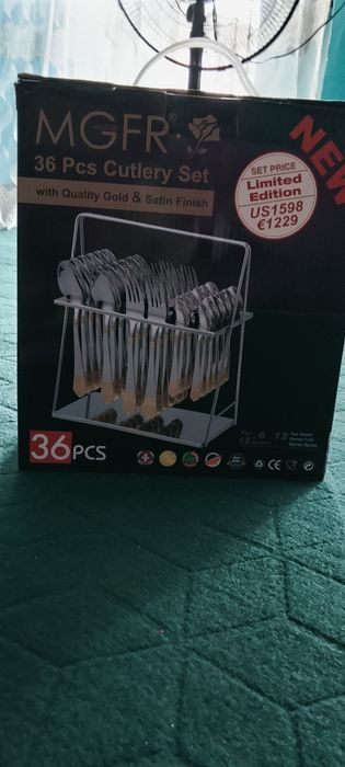 Qoshiq, vilka toʼplami original yangi