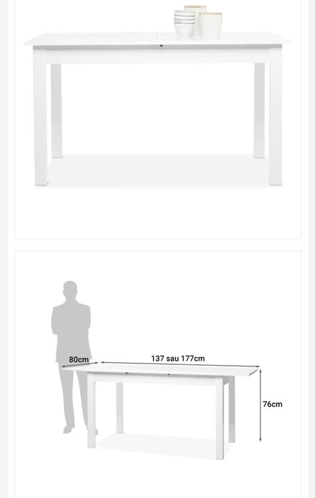 Masa extensibila Dining Mobexpert
