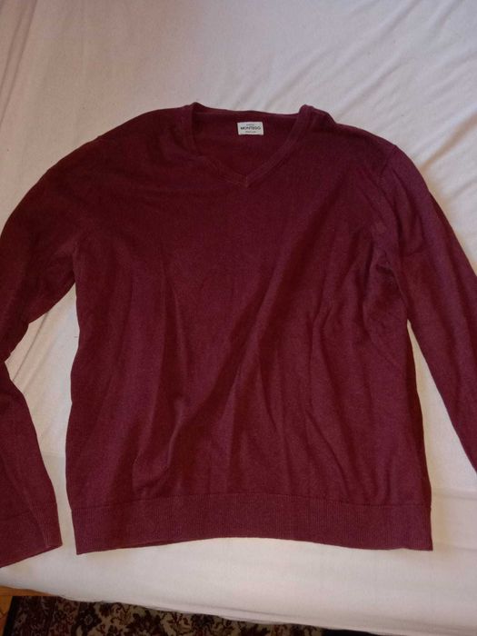 Pulover bărbătesc , original Montego , XL, calitate superioara