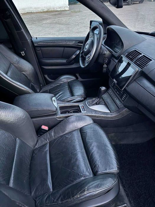 Bmw e53 x5 черный матовый