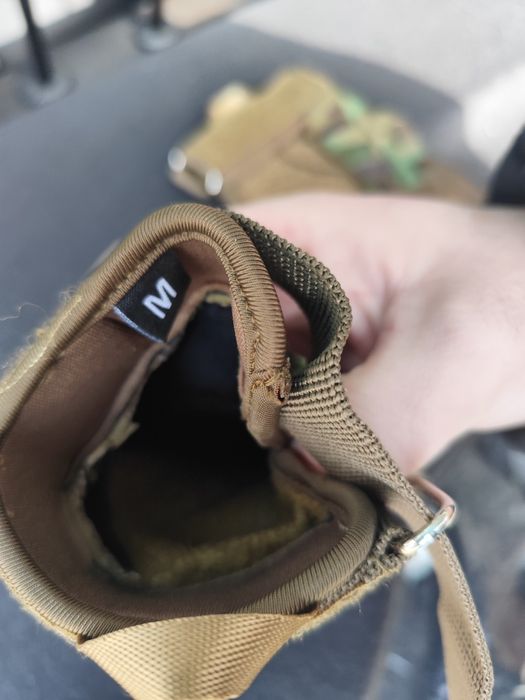 Mănuși Tactice cu protecții (M)