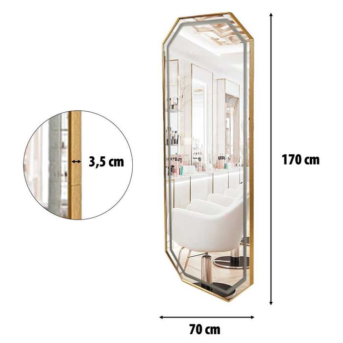 oglinda salon coafor  170x70cm