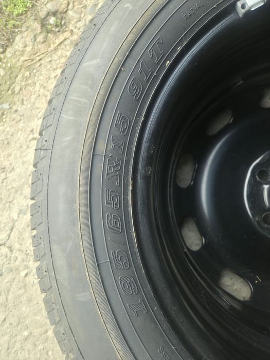 Резервна гума с джанта 5x100 15"