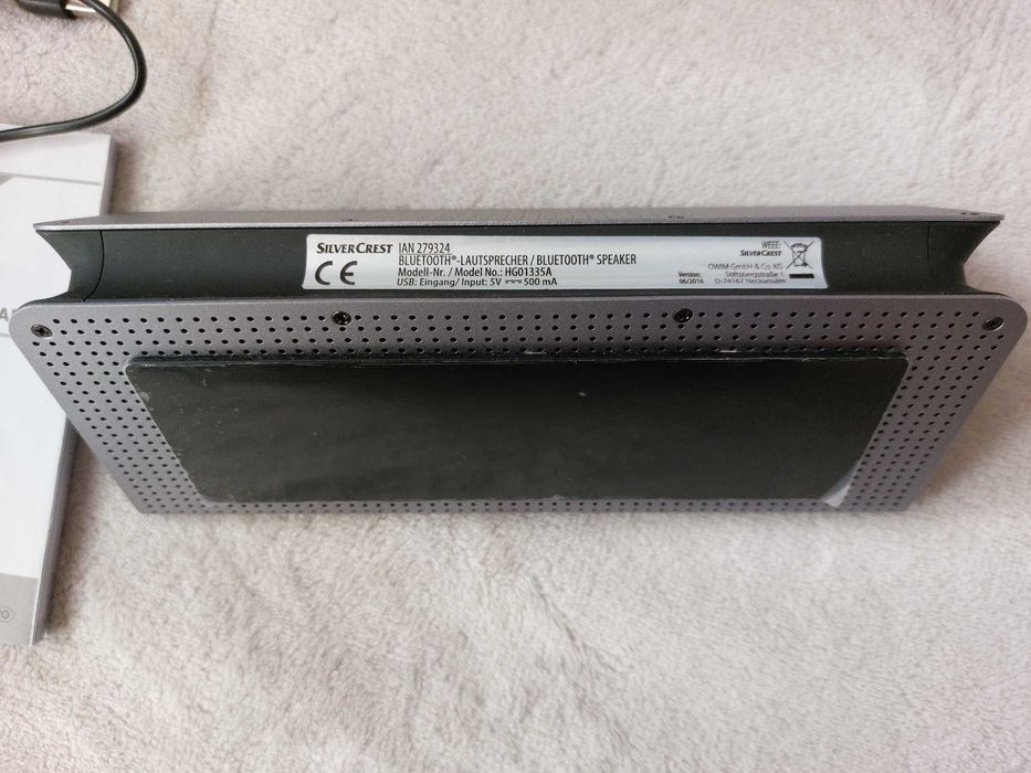 Vand boxa bluetooth Silvercrest HG01335A