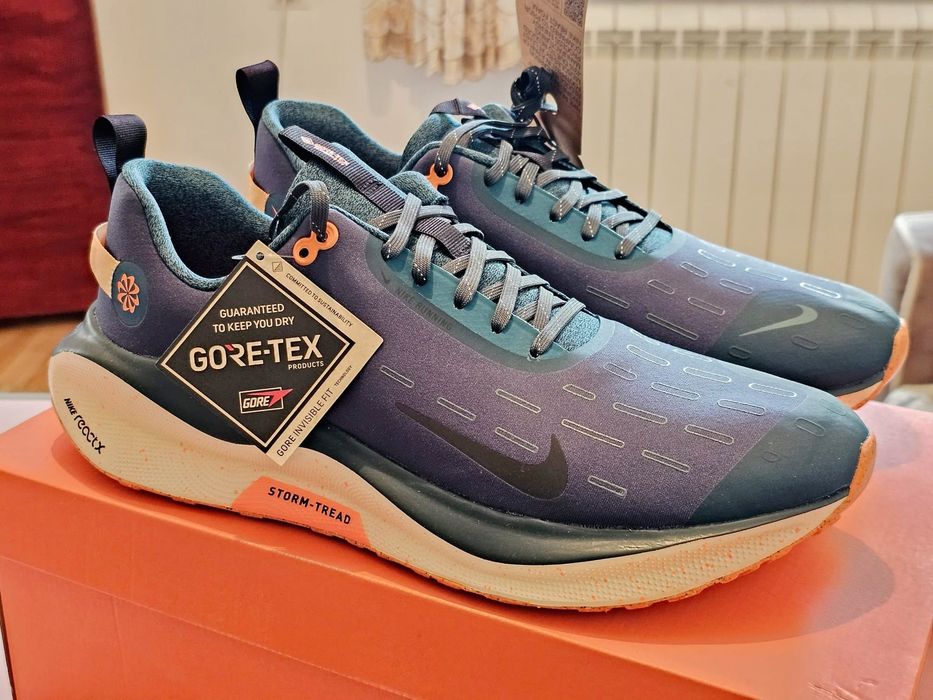 Чисто нови ! Мъжки маратонки Nike Reactx Infinity RN 4 GTX (Gore-Tex) – Номер 48.5 !