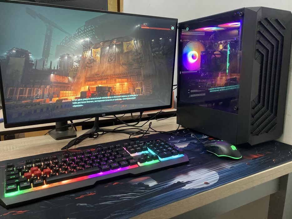 Игровой компьютер в комплекте