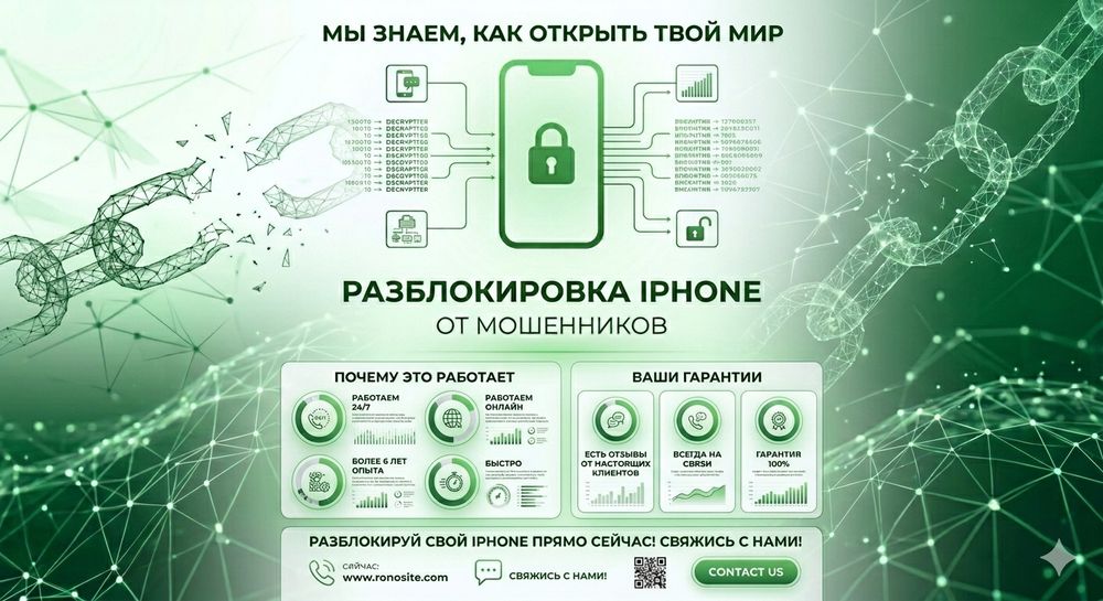 Разблокировка iPhone