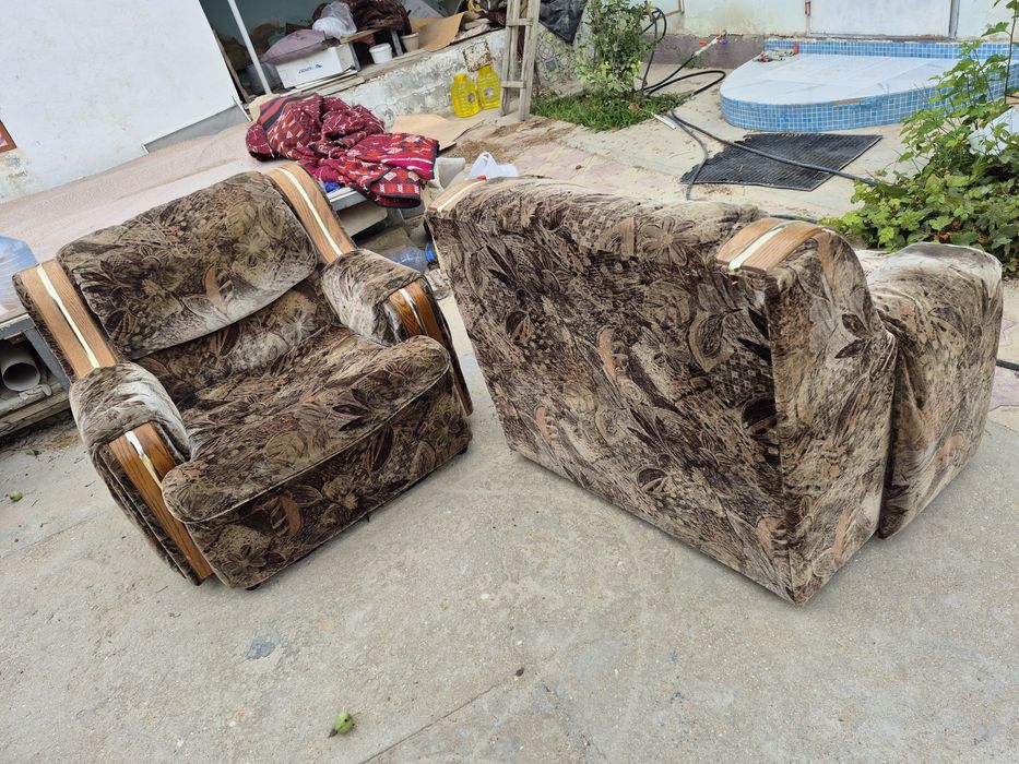 Екі кресло сатылады қолданылған