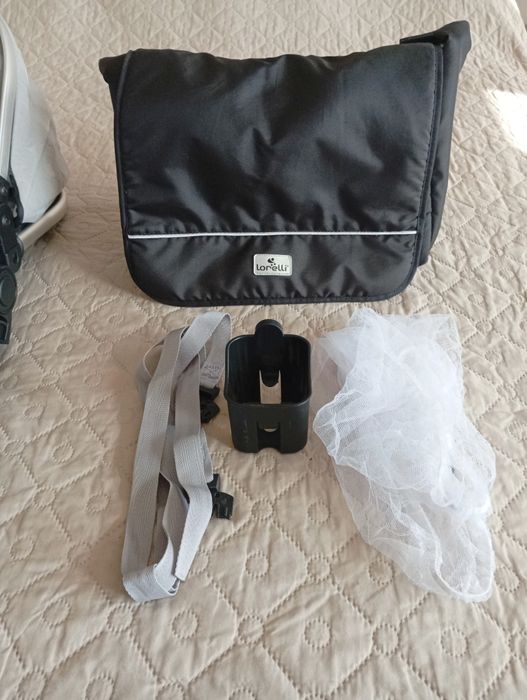 Бебешка количка 3в1 Lorelli Boston сива