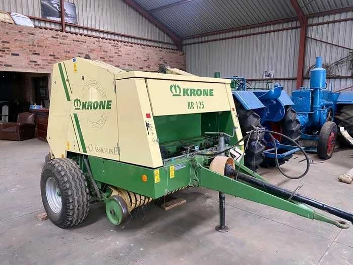 Presa balotiera Krone KR 125 apa plasa tocator 130 pickup 2m an 2015