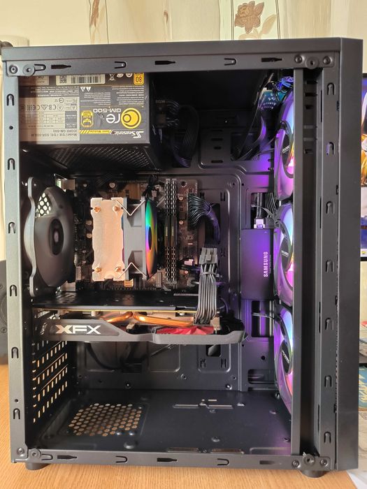 Unitate PC Gaming i7 8700 4.6Ghz/16GB DDR4/RX570 8GB/SSD 500GB GTA V