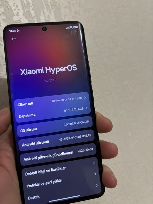 Xiaomi Redmi Note 13 Pro Plus 5G 256GB в Гаранция