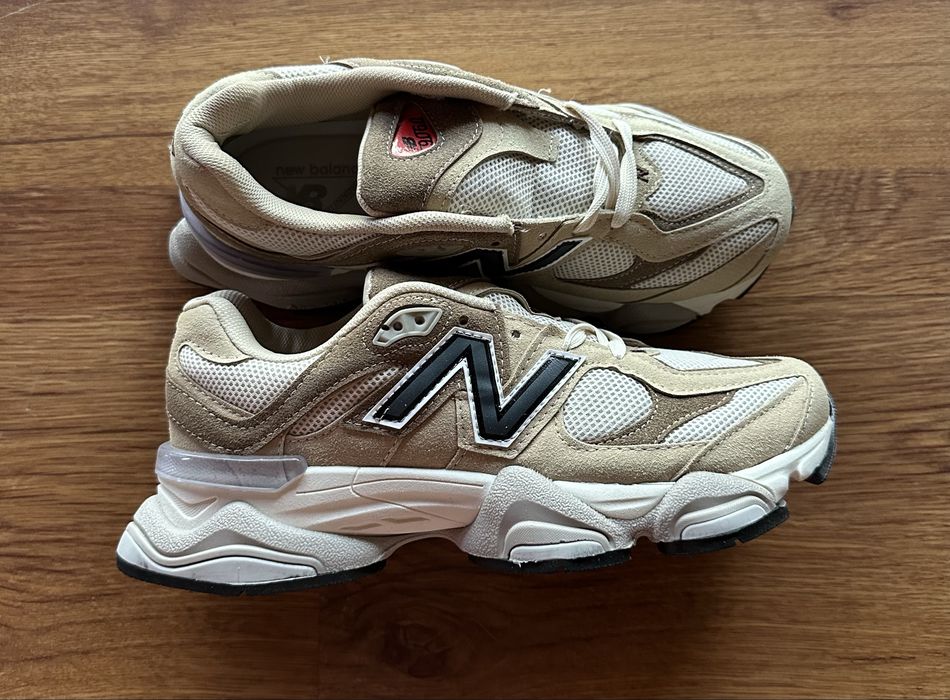 Мъжки маратонки New Balance 9060 бежево с кафяво