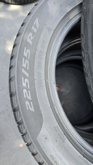 4 anvelope iarnă Pirelli 225/55/17 -transport gratuit