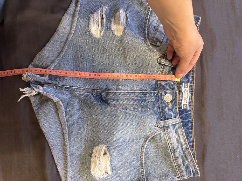 Дънкови къси панталони