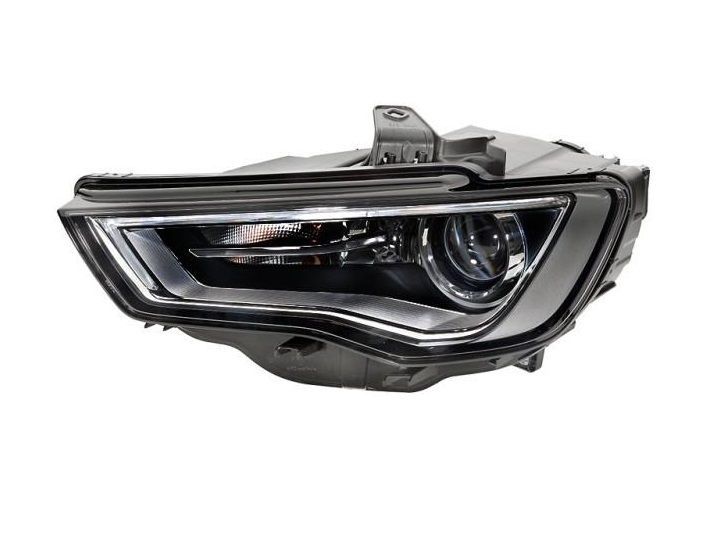 Far Audi A3 (8v), 06.2012-07.2016, Sedan, stanga/dreapta, bi-xenon; cu lumina timp de zi tip LED; D3S+LED+PSY24W; electric; fara bec descarcare; fara ballast; cu motor, TYC