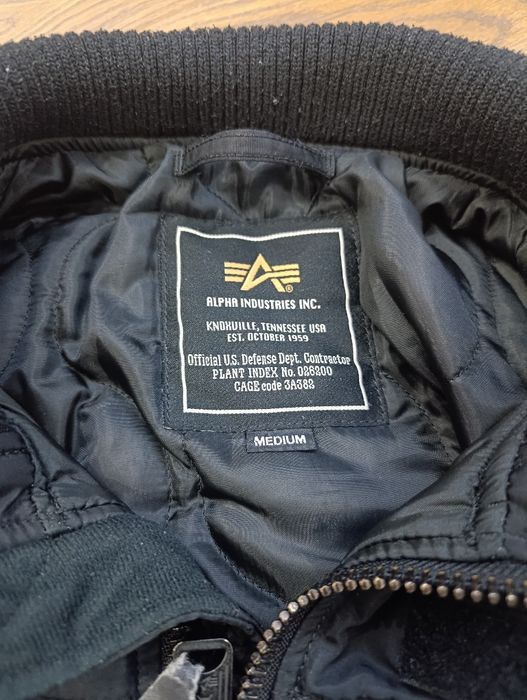 Alpha industries ma1 бомбер