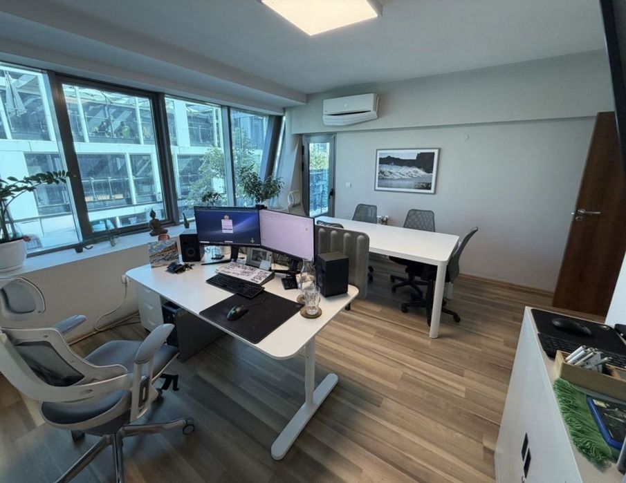 145 кв.м офис до метро България – 4 стаи, ТЕЦ, паркинг опция