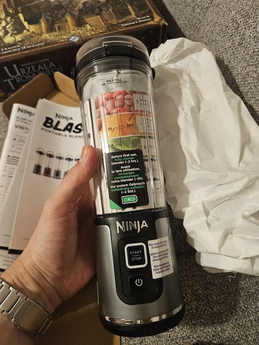 Ninja Blast Blender Portabil Fără Fir NOU – Smoothie-uri și Shake-uri
