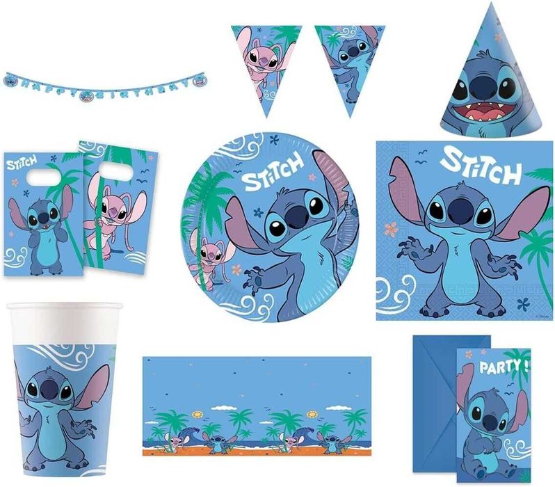 Парти Артикули Стич, Парти Украса Стич, Парти Декор Стич, Балони Стич