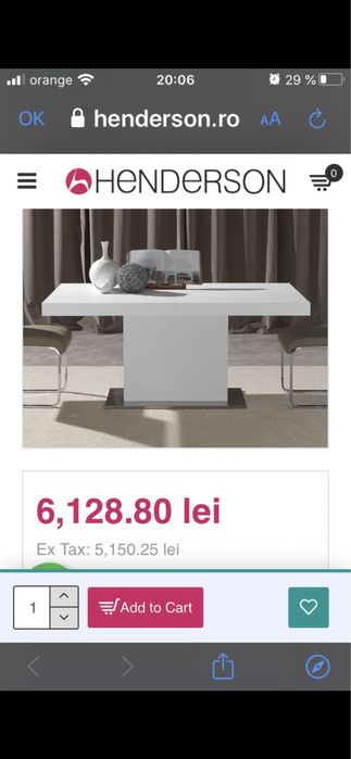 Set Masa cu scaune tapitate
