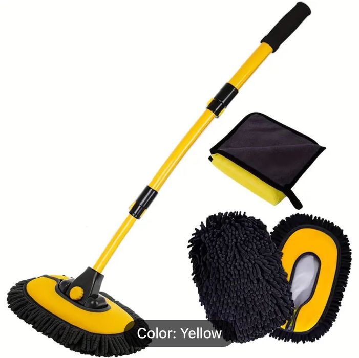 Микрофибърен Моп за автомобил - Разтегателен