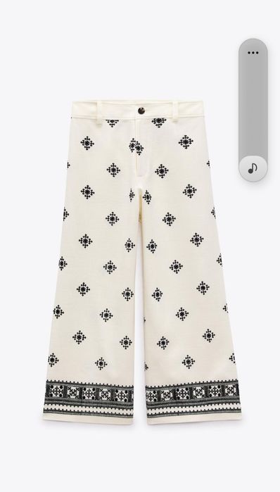 Зара панталон лен М