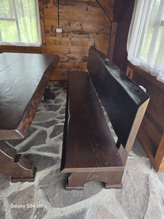 Set Terasă Premium din Lemn Masiv (Brad) – 2.5 Metri