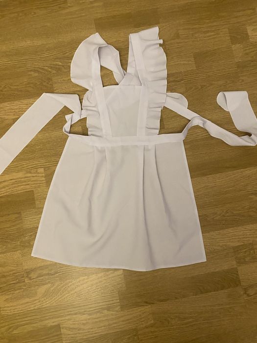 Фартук школьный белый