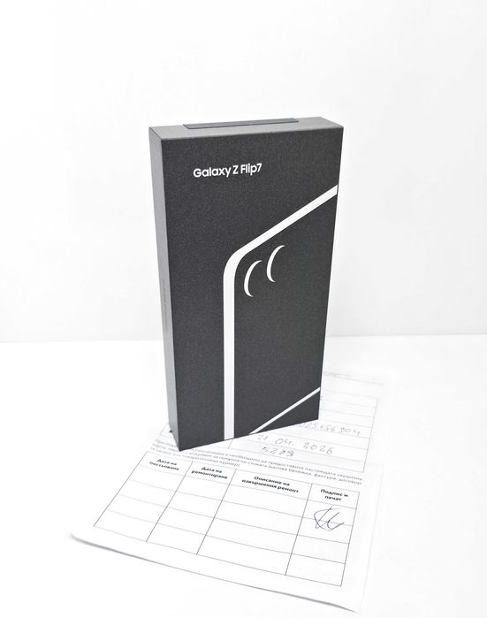 НОВ•Samsung Z Flip 7 256GB Jetblack•Гаранция
