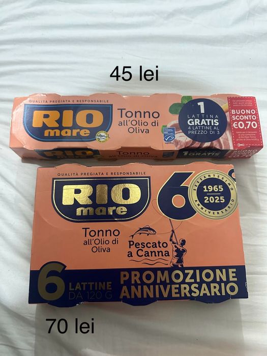 Ton rio mare provenienta Italia