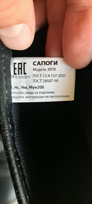 Сапоги демисезонные