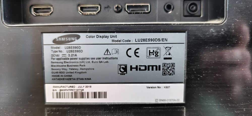 monitor samsung 4k 28 inch