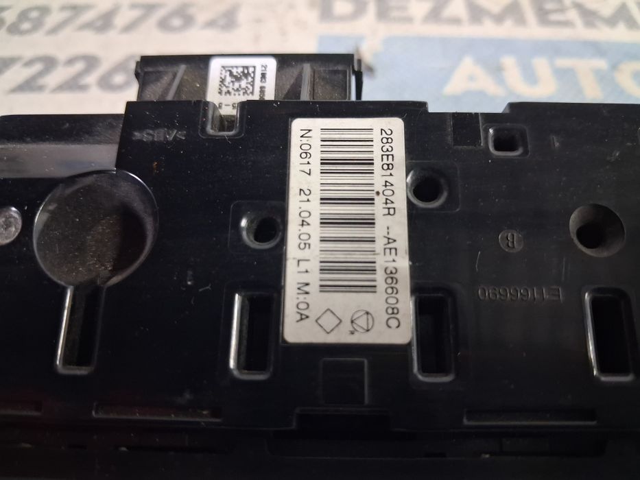 Butoane Buton Releu Semnalizare Avarii Renault Master 4 2019 - 2022 euro 6