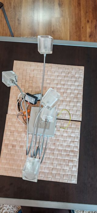 Полилей/лампион с 5 чашки