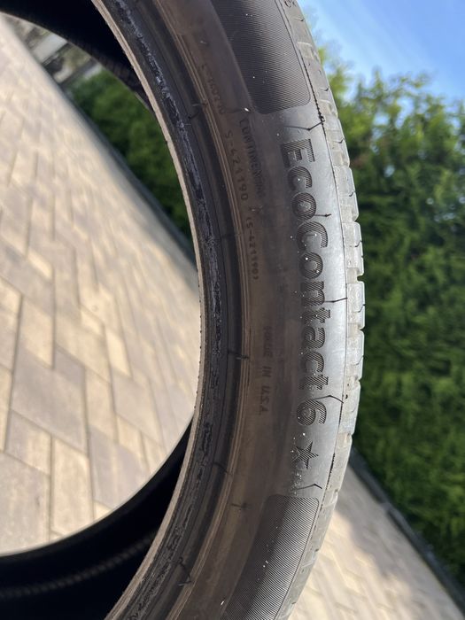 Vand anvelopa vara Continental eco contact 275/35/22  dot 2824
