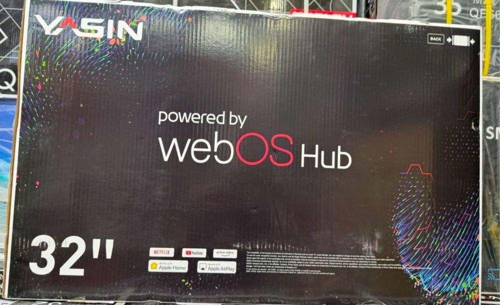 Спец цена!!! Smart телевизоры Yasin LED UltraHD 4K