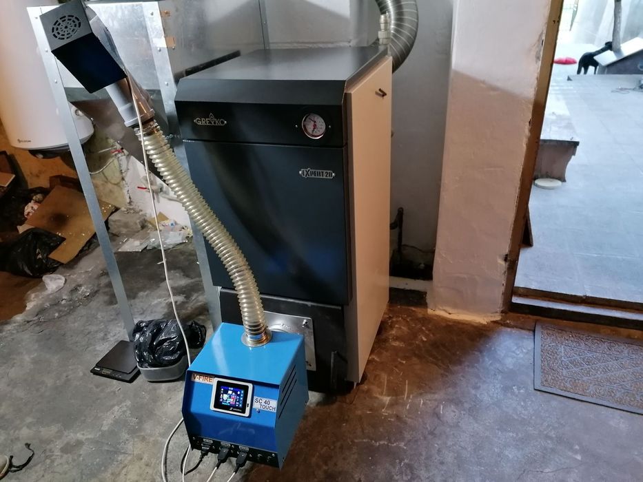 2340лв Самопочистваща Всегоривна Пелетна горелка