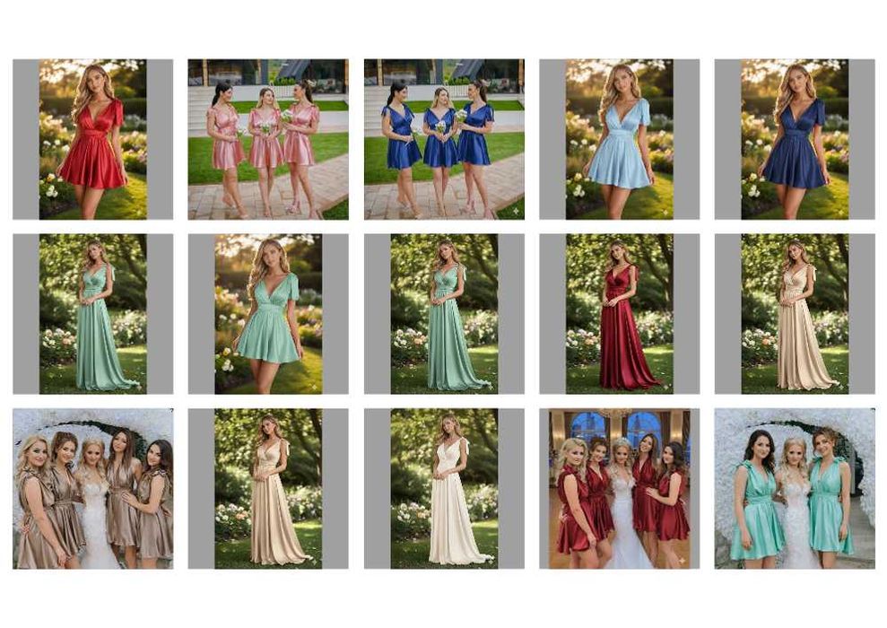 rochițe pentru domnișoare de onoare! Eleganță, preț bun