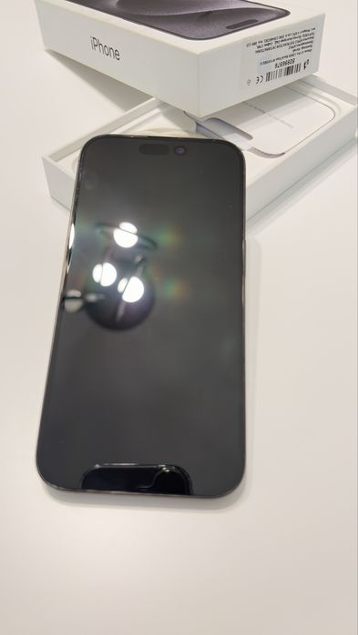 Iphone 15 pro 128GB BLACK 10 месеца Гаранция