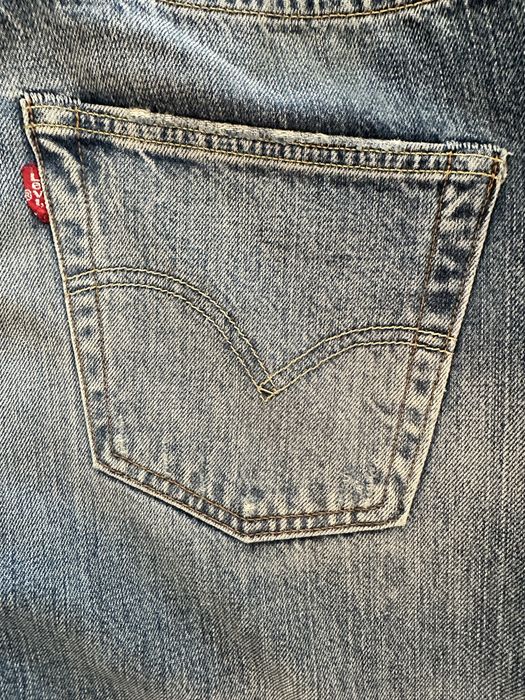 Мъжки сини винтидж дънки Levi’s 501