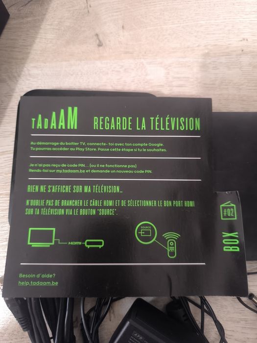 Tv box android chit complet (Smart tv)