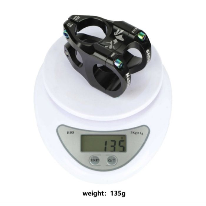 Pipa scurta 35 mmHHASSINS ghidon bicicleta trotineta 31.8 mtb cnc