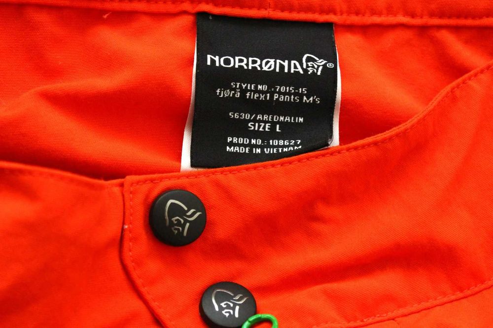 NORRONA Fjora Flex1 - мъжки панталон за туризъм, катерене, колоездене, размер L