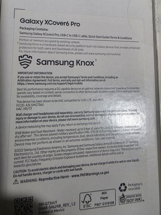 Samsung Xcover 6 Pro