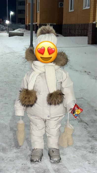Зимний комбез со штанами