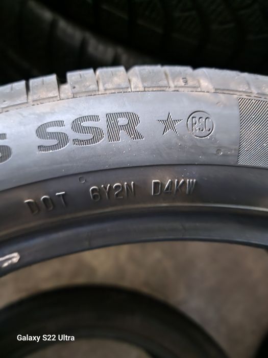 225 40 18/255 40 18 Continental Ts830 SSR RUN FLAT DOT 24 Sport paket