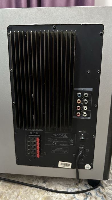 Самбуфер Microlab X10 II (5.1 formatdagi audio tizim / uy kinoteatri)